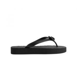 Gucci Women's Chevron Thong Black 655463 J8710 1000 - 41 Eu 10 Us 26 Cm 10 2 In