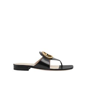 Gucci Sylvie Chain Mule Sandals Pink - 35 Eu 4 Us 23 Cm 9 In