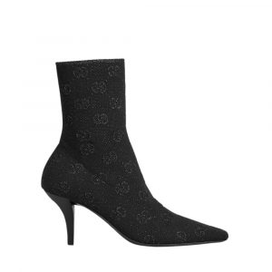 Dior D Major Boot Calfskin Black And Grey