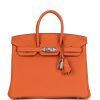 Hermes Birkin 35 Orange Togo Palladium Hardware