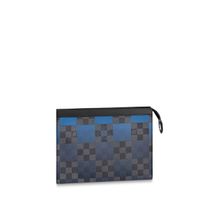 Louis Vuitton Discovery Pochette Damier Graphite Giant Clutch 27Cm N60412