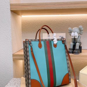 Gucci Tote Bag With Web 32Cm 723885 Aaba8 4253