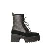 Louis Vuitton Aspen Platform Ankle Boot Black 1Ac78O