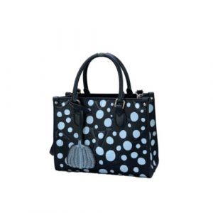 Louis Vuitton X Yk Onthego Pm Black And White M46412