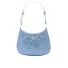 Prada Raffia Tote Bag Tan And Blue 1Bg4222A2Tf0O8Avoor