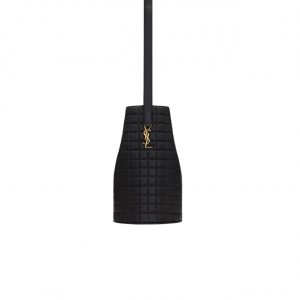 Saint Laurent Cecile In Quilted Lambskin Black 32Cm 763342Aabvp1000