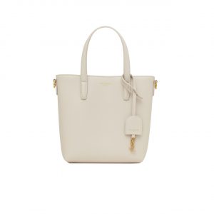 Saint Laurent Toy Shopping Saint Laurent In Box Leather White 18Cm 773995Aaddi9207