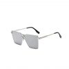 Louis Vuitton Cyclone Metal Sunglasses Silver Hardware In Silver