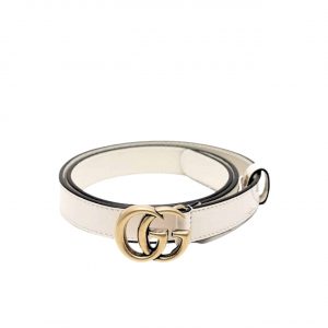 Hermes Leather  Belts Pop H Grey 15Mm - 80 Eu 95 Cm