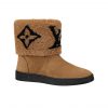 Prada Suede Loafer Booties Ecru 1D245N 3I2M F0379 F Zb45