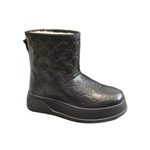 Gucci Horsebit Chevron Quilted Boots Brown - 40 Eu 9 Us 25 5 Cm 10 In 3