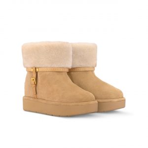 Louis Vuitton Aspen Platform Ankle Boot Black 1Ac75N