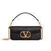 Chanel Black Quilted Lambskin Classic Long Flap With Silver Hardware Wallet 19.5Cm