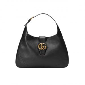 Gucci Aphrodite Medium Shoulder Bag In Black 39Cm 726274 Aaa9F 1000