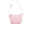 Celine Croque Bag In Triomphe Canvas And Calfskin Pink 19Cm 112272Cuz 04Lu