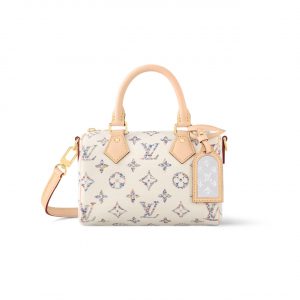 Louis Vuitton Speedy Bandouli?re 20 Multicolor Beige 20Cm M24709