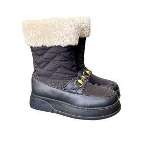 Chanel Rubber Rain Boots Beige G39620 X56326 0Q304 - 41 Eu 10 Us 26 Cm 10 2 In