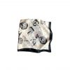 Louis Vuitton Monogram Split Scarf Black