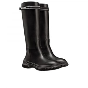 Dior D Major Boot With Miss Dior Print Warm Taupe Kdi929Cmv S44X - 36 Eu 5 Us 23 5 Cm 9 2 In