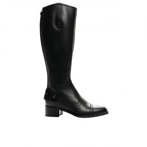 Dior D Racer Boot Calfskin Black Kdi781Vea S17X