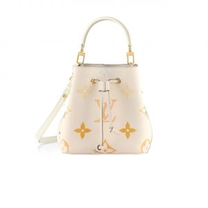 Louis Vuitton Neonoe Bb Monogram Bag Latte And Orange 25Cm