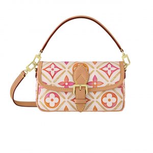 Louis Vuitton Nano Diane Bag Monogram Canvas Coral 20Cm M83621