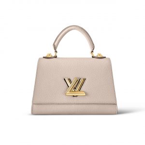 Louis Vuitton Twist One Handle Pm 25Cm Greige M57214