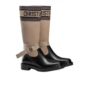 Dior 30 Montaigne Ankle Boot Black