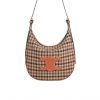 Celine Heloise Cuir Triomphe Bag In Textile And Calfskin Small 24Cm