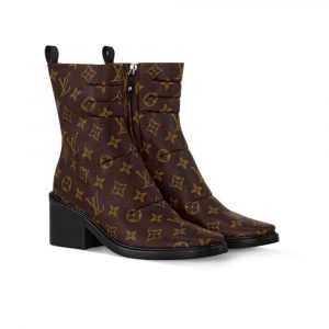 Gucci 1955 Horsebit Snow Boots Gg Canvas In Brown - 39 Eu 8 Us 25 Cm 9 8 In