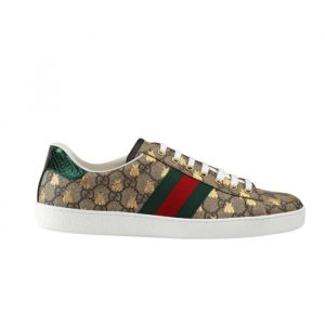 Gucci Ace Gg Supreme Bees 548950 9N050 8465 - 35 Eu 4 Us 23 Cm 9 In