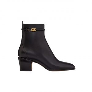 Hermes Fresh Ankle Boots Orange