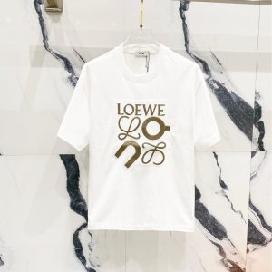 Embroidered Lettering T-shirt