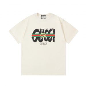 New graffiti letter T-shirt - L, Apricot