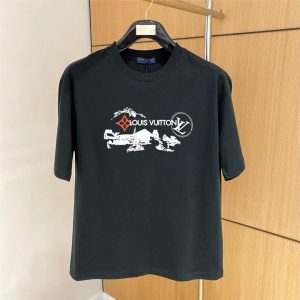 Outdoor Sketch Print T-Shirt - Black, M