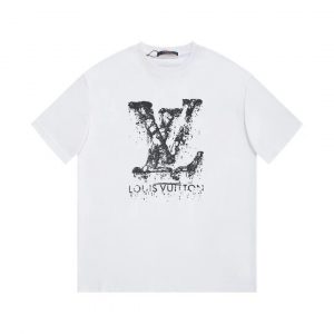 New Gradient Letter T-shirt - XL, White