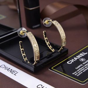 Chanel Cc With Pink Flower Square Scarf White 90Cm