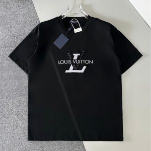 New classic printed monogram T-shirt - Black, L