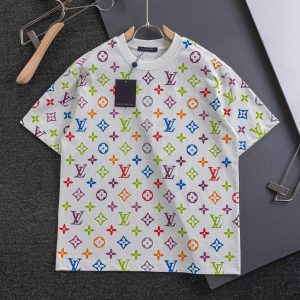 Colorful printed foam T-shirt - L