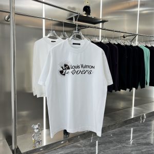 3D Silicone Hot Diamond Letter T-shirt - XXL, White