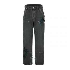 Distressed Cross Jeans - XL