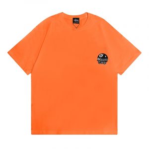 Billiards lettering print T-shirt - XXL, Orange