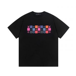 Checkered print T-shirt
