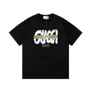 New graffiti letter T-shirt - L, Black