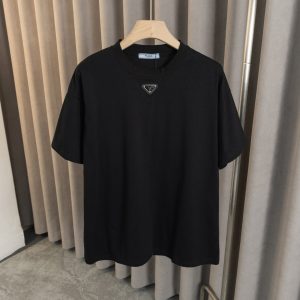 Casual simple style t-shirt - Black, M
