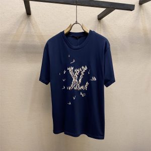 Balenciag ripped logo short-sleeved T-shirt - S