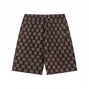 Classic Full Of Prints Shorts - Brown, L