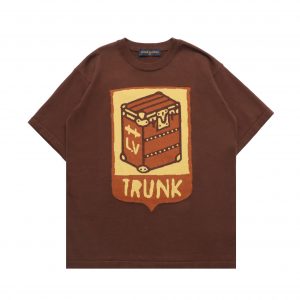Floral knitted patch T-shirt - L