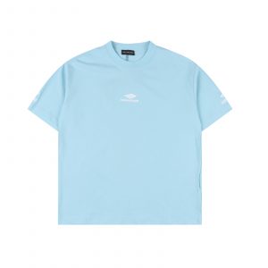 Red Ski Embroidered T-Shirt - S, Blue
