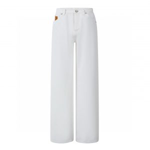 25SS pocket embroidered denim trousers - L
